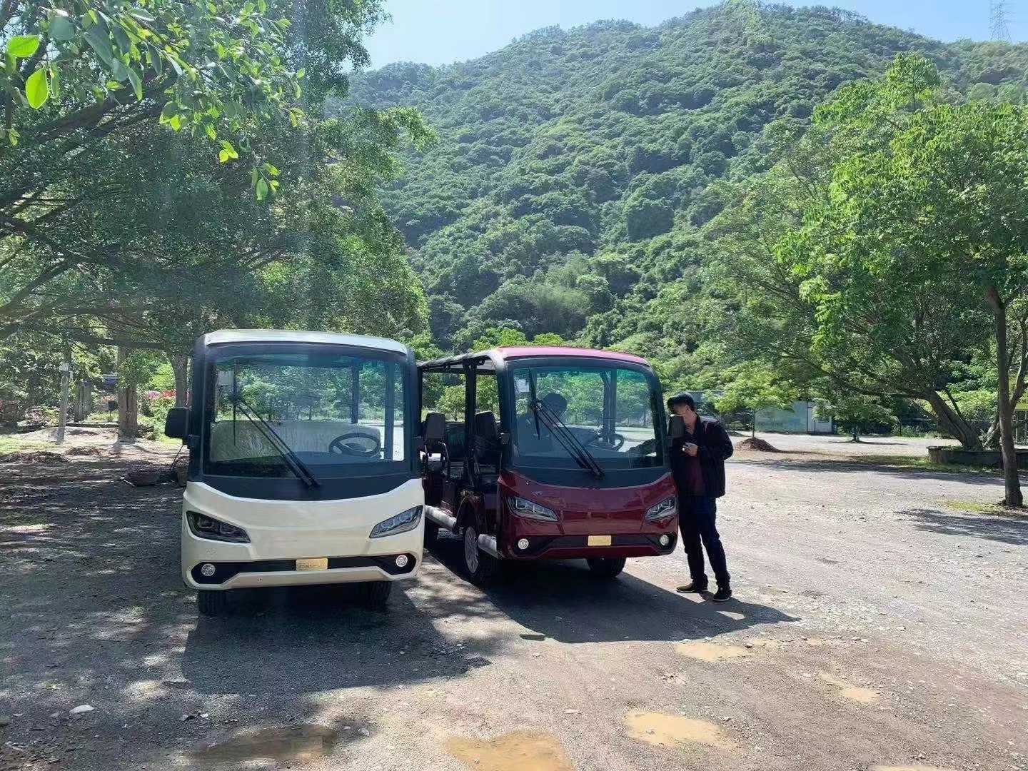 十八重溪景區(qū)電動(dòng)觀光車